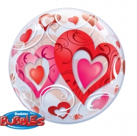 Bubble Entwined Hearts_50 cm